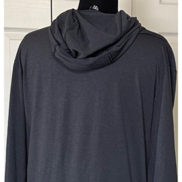 District Perfect Tri Hooded Gray Tee Baseball Squad Polyester Women's Size SMALL - Picture 15 of 16